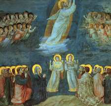 The Ascension by Giotto
