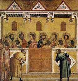 Pentecost by Giotto