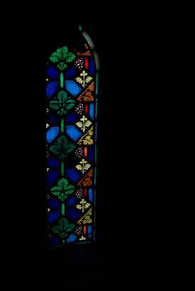 stained glass window